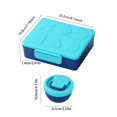 thumbnail image 3 of Bento Lunch Box with Soup Thermo, Leakproof Lunch Food Containers with 4 Compartment, Thermo Insulated Hot Food Jar for Travel Office, 3 of 8