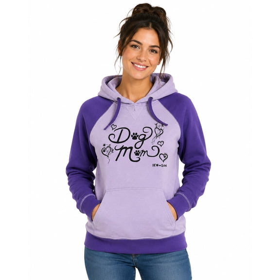 Dog Mom Hooded Casual Hoodie Women's (2XL)