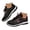 Black, variant on Modisza Walking Sneakers for Men Non Slip Lace Up Casual Sports Shoes Summer and Fall Work Running Athletic Shoe Brown Size 8
