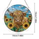 thumbnail image 3 of Acrylic Puzzles Suncatcher Window Hanging 83 Pieces Stained Glass Acrylic Puzzle Song Decoration For Women Men Mom Birthday Home Decor, 3 of 9