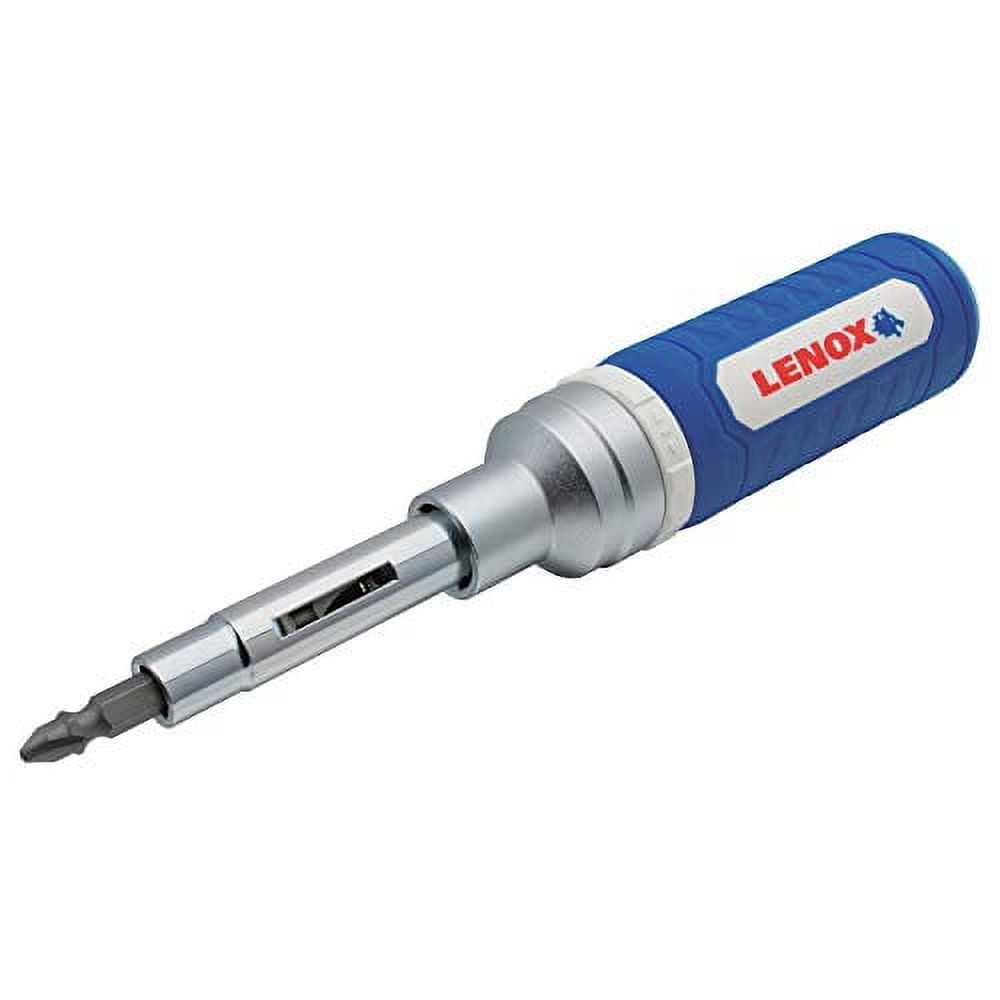 たー Lenox Tools LXHT60902 8-in-1 Ratcheting Screwdriver