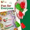 thumbnail image 3 of NY SPICE SHOP Christmas Gummy Bears - 1 Pound - Christmas Bears - Christmas Candy - Christmas Candy Bulk, 3 of 7