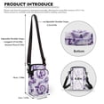 thumbnail image 6 of HELLHERO Butterfly Tie Dye Shoulder Bags for Men, Women Polyester Crossbody Sling Bag with with Zipper Closed, 6 of 10