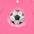 thumbnail image 4 of Inktastic Soccer Princess- Tiara Girls Baby T-Shirt, 4 of 5