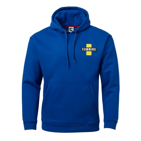 Cummins Hooded Sweatshirt CMN35268 Vintage 1952 Logo Hoodie Blue Large