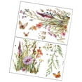 thumbnail image 2 of 2 pegatinas de pared florales de , calcomanías de flores, pegatinas de pared de , decoración del hogar para superficies de madera,, 2 of 9