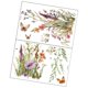 thumbnail image 2 of 2 pegatinas de pared florales de , calcomanías de flores, pegatinas de pared de , decoración del hogar para superficies de madera,, 2 of 9