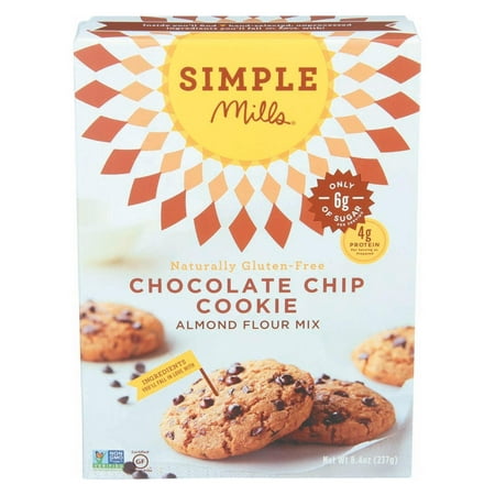 Simple Mills Almond Flour Chocolate Chip Cookie Mix - pack of 6 - 8.4 (Best Almond Flour Cookies)
