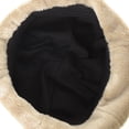 thumbnail image 3 of WITHMOONS Beret Hat Soft Faux Fur Warm Winter French Style SL9537 (Ivory), 3 of 3