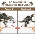 thumbnail image 5 of Richgv Remote Control Dinosaur Toys for Boys Kids, Electronic RC Robot Toy Walking Roaring Spray Dinosaur Gift for Birthday Christmas for Kids 3-8 Year, 5 of 11