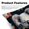 thumbnail image 2 of Koala Set of 2 Velvet Throw Pillow Covers with Unique Patterns in 16x16, 18x18, and 20x20 Inches for Various Occasions - Throw Pillow Inserts Included, 2 of 6