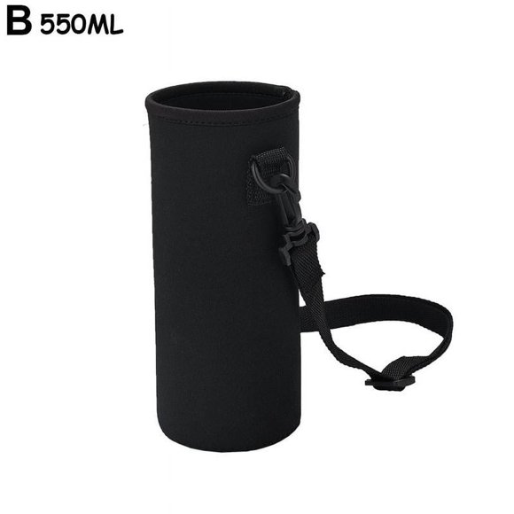 Bouteille d'Eau Isolée avec Bandoulière Réglable, Étui Porte-Bouteille et Housse. C6X3