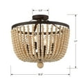 thumbnail image 3 of Crystorama Lighting - Four Light Ceiling Mount - Ceiling Mount - Rylee - 4 Light, 3 of 7