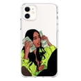 thumbnail image 1 of Funda de teléfono con cabeza negra para iPhone, carcasa para hacer dinero en efectivo, compatible con modelos 11, 12, 13, 14 Pro, Mini Max, X, XR, 8, 7 Plus Fivean unisex, 1 of 2
