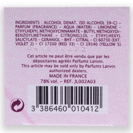 香水 ランバン LANVIN ジャンヌ ランバン EDP SP 30mL 【新品】 女性用香水 レディース フレグランス