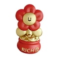 thumbnail image 4 of Bonita estatua china de flor para dinero, año Nuevo Chino, altura 27cm, decoración de mesa tradicional para dormitorio, sala de estar, 4 of 9
