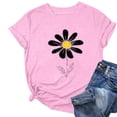 thumbnail image 5 of BUIGTTKLOP T-Shir for Women Short Sleeved Top Round Neck Tshirt Graphic Print Summer Tees 2026, 5 of 8