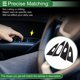 thumbnail image 3 of Cubierta de panel de interruptor de elevación de ventana para Nissan Sentra 2016-2019, accesorios interiores de fibra de carbono, 3 of 6
