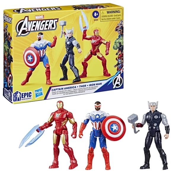 Figuras de acción Marvel Avengers Epic Hero Series Team Up