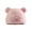 Pink, variant on Women's Youthful Teddy Bear Ear Hat A Versatile And Cute Hat For Autumn And Winter Offering Ear Hat Ears