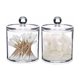 thumbnail image 4 of Tarro de boticario, elegante organizador de acrílico transparente para baño y oficina, protección contra la humedad con tapa segura, diseño transparente para almacenamiento multiusos (1 pieza), 4 of 5