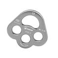 thumbnail image 2 of Dalazy Descender Plate 35KN Paw Rigging Plate 4 Holes Rock Climbing Gear Silver, 2 of 7