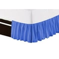 thumbnail image 2 of 100% Egyptian Cotton 1 PCs Ruffled BedSkirt 21 inches (Medium Blue,Twin Xl), 2 of 5