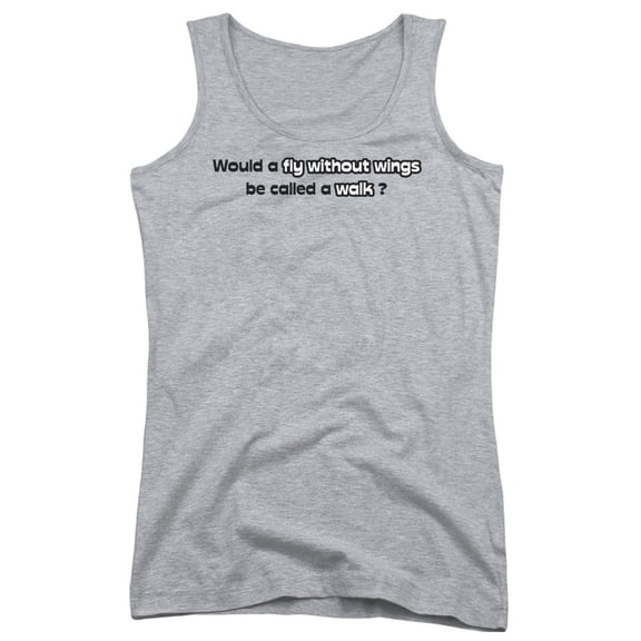 - Flying Without Wings - Juniors Tank Top - Medium