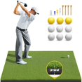 thumbnail image 1 of Alfombra de golf Bltend de 5 x 4 pies de grosor, 31 mm, resistente para práctica al aire libre, 1 of 6