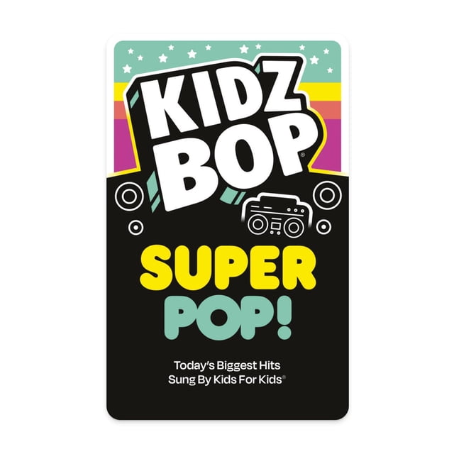 Tarjeta de sonido Yoto Kidz BOP Super Pop! para niños de más de 5 años