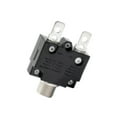thumbnail image 3 of Disyuntor reiniciable con botón pulsador de 12-24 2 terminales rápidos Cola Interruptor de circuito reiniciable del automóvil, 3 of 8