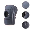 thumbnail image 6 of AMLESO Compression Knee Sleeve Knee Protective Gear for Adults Lightweight Ergonomic Knee Protector Knee Wrap for Tennis Gym Skating Gray, 6 of 9