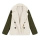 thumbnail image 4 of Chaqueta de abrigo de imitación cálida para mujer a la moda, abrigo de manga larga con botones de invierno Fridja  BV0+2141, 4 of 5
