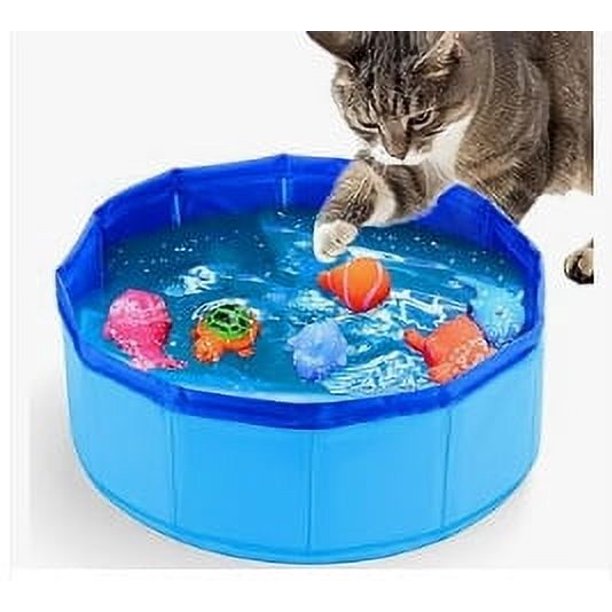 Lavabo de limpieza para mascotas plegable de PVC, piscina portátil para perros y gatos