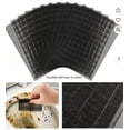 thumbnail image 4 of Tutuviw 12Pcs Flexible Scrubbing Screen for Toilet Ring Remover 11.02*4.52 Inch Flexible Scouring Mesh Pad Abrasive Cleaning Screen for Remove Carbon Rust Scale, 4 of 4