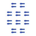 thumbnail image 1 of Riwesomey 2 pegatinas para espejo retrovisor de coche, tira de advertencia reflectante para retrovisor, cinta nocturna, pegatina autoadhesiva extraíble de Azul 10piezas Riwesomey CBP267350, 1 of 4