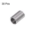 thumbnail image 3 of Unique Bargains 30 Pack 6# 32 UNC 3D 10.5mm 304 Stainless Steel Helical Wire Thread Inserts, 3 of 5