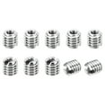 thumbnail image 1 of Unique Bargains Adaptateurs Filetés Manchon Réducteur Écrou M4 * 0,7 Mâle à M2 * 0,4 Femelle Réparation Insert Vis Réducteur 4mm 10 Pcs, 1 of 6