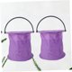 thumbnail image 3 of unbranded 2Ud Cubeta Para Pinceles Plegable De PVC Morada Con Asa Para Almacenaje Y Herramientas De Pintura, 3 of 6