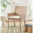thumbnail image 2 of SAFAVIEH Sarai Accent Lounge Chair w/ Cushion, Grey White Wash, 2 of 7