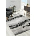 thumbnail image 6 of Rug Branch Modern Geometric  Grey Black Indoor Area Rug - 4x6, 6 of 6