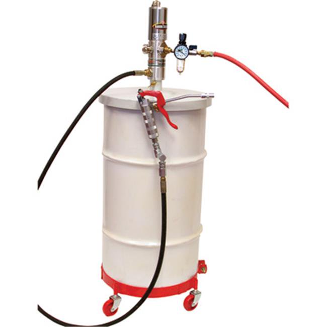 Zeeline 1213R 65 isto 1 Portable Grease System for 120 lbs Drum with 6