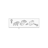 Genuine OE Audi Repair Kit - 4N0-998-122