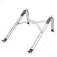 thumbnail image 1 of FlyFlise Laptop Stand Three Levels Adjustable Laptop Riser Universal Aluminum Alloy Portable Ventilated Cooling, 1 of 8