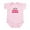 Petal Pink, variant on CafePress - Princess Charlotte Infant Bodysuit - Baby Light Bodysuit, Size Newborn - 24 Months