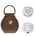 thumbnail image 2 of Liquidation & Promo, Stainless Steel Coin Case, Leather Clasp Gift, Compact Design, for Travel-Office, Secure Storage, Minimalist Style, Personal Accessory, Modern Look Akmoler Special Price, 2 of 9