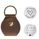 thumbnail image 2 of Estuche de Cuero de Regalo con Monedas de Bolsillo de Acero Inoxidable con Grabado Europeo, 2 of 2