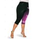 thumbnail image 2 of Leggings Talla Extra Recortados Mariposa Cintura Alta Rosegal Leggings de talla grande, 2 of 5