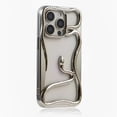 thumbnail image 3 of JJKBV 3D Hollow For IPhone14 14 Pro 14 Pro Max 11/12/13/14/15 Series Electroplated Cool Solid Color Shockproof Phone Cover (for IPhone 14), 3 of 7