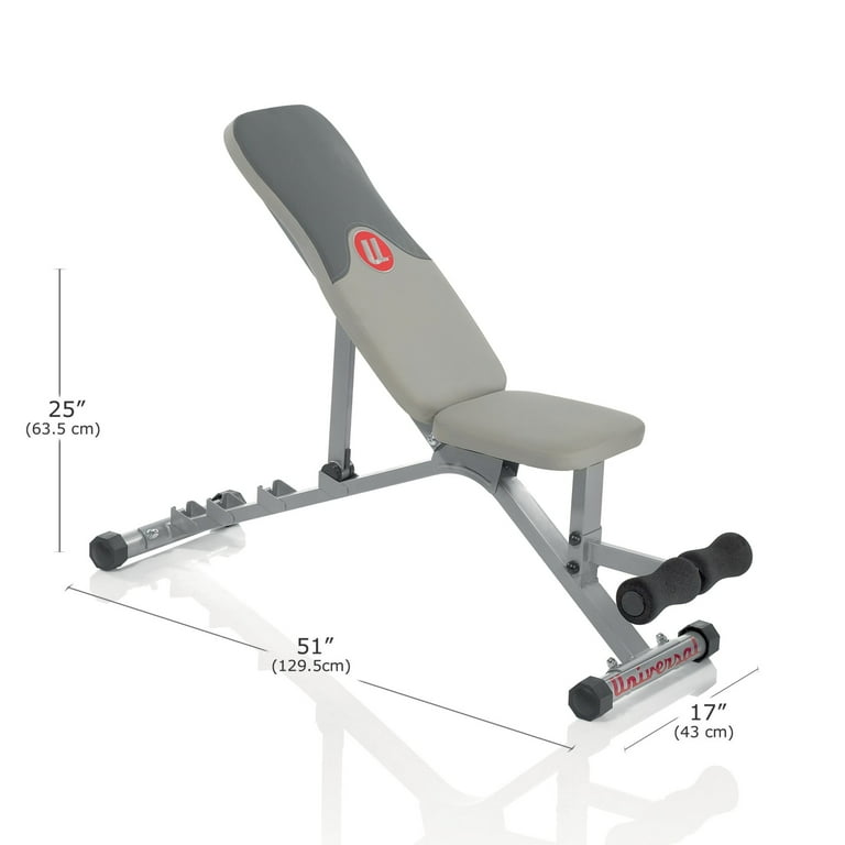 Universal UB300 Adjustable Bench with Five Position Settings Walmart
